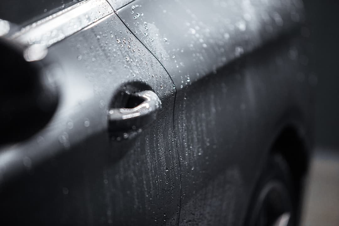 Dirty car before professional detailing